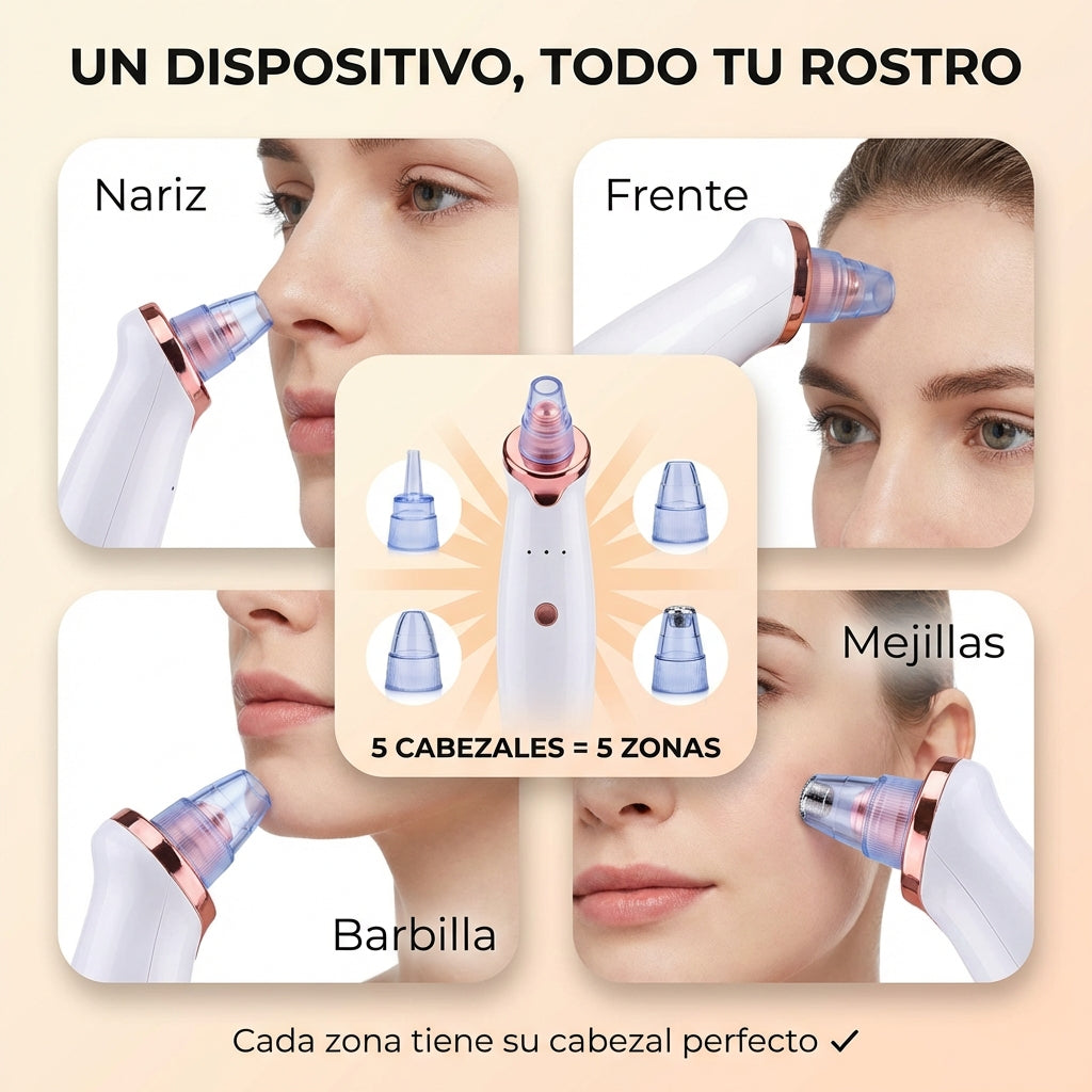 Succionador Poros y Puntos Negros