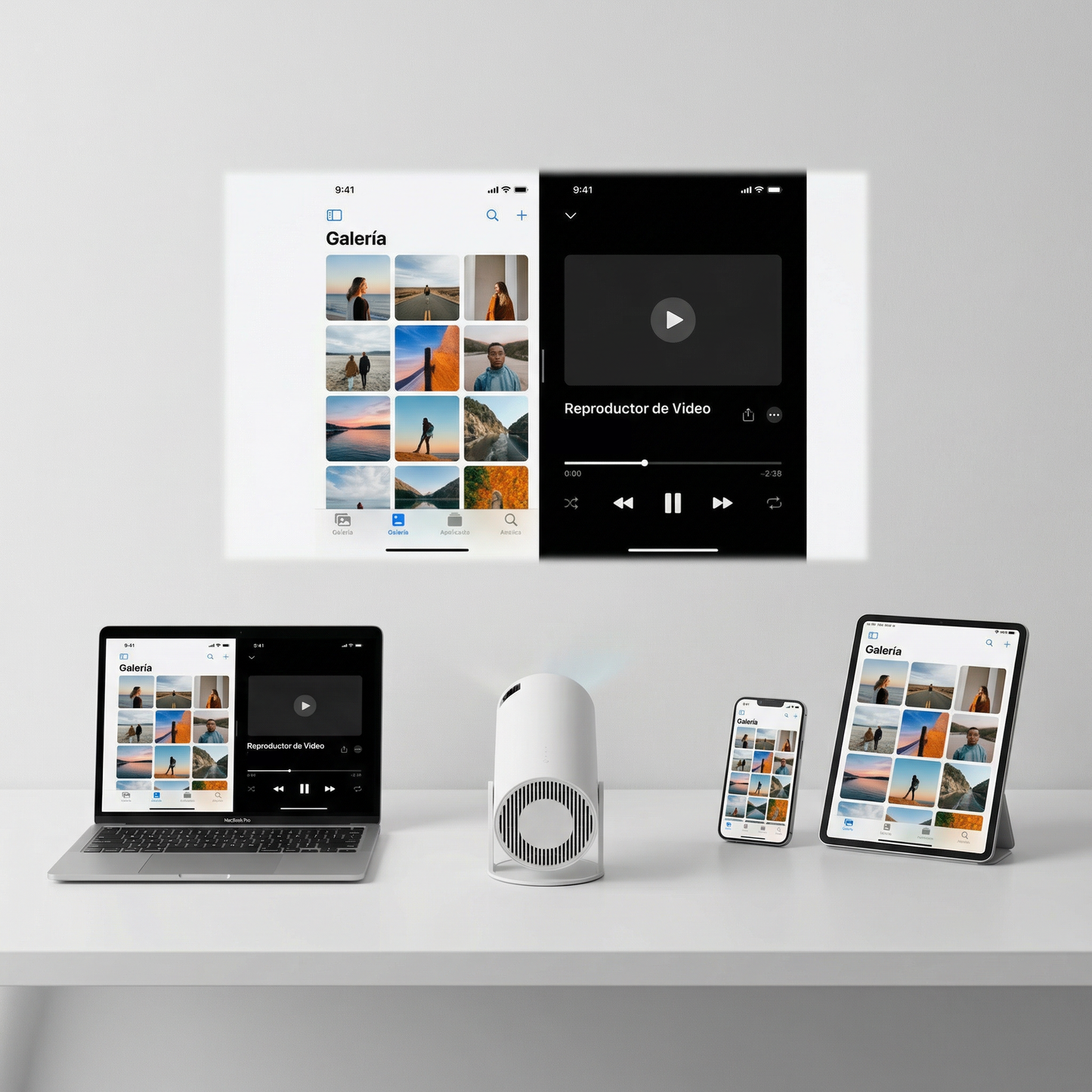 Proyector para el móvil - PortaCine