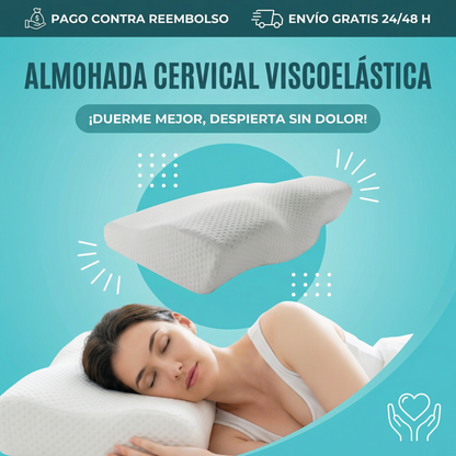 Almohada Viscoelástica Cervical - CerviFit™