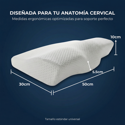 Almohada Viscoelástica Cervical - CerviFit™