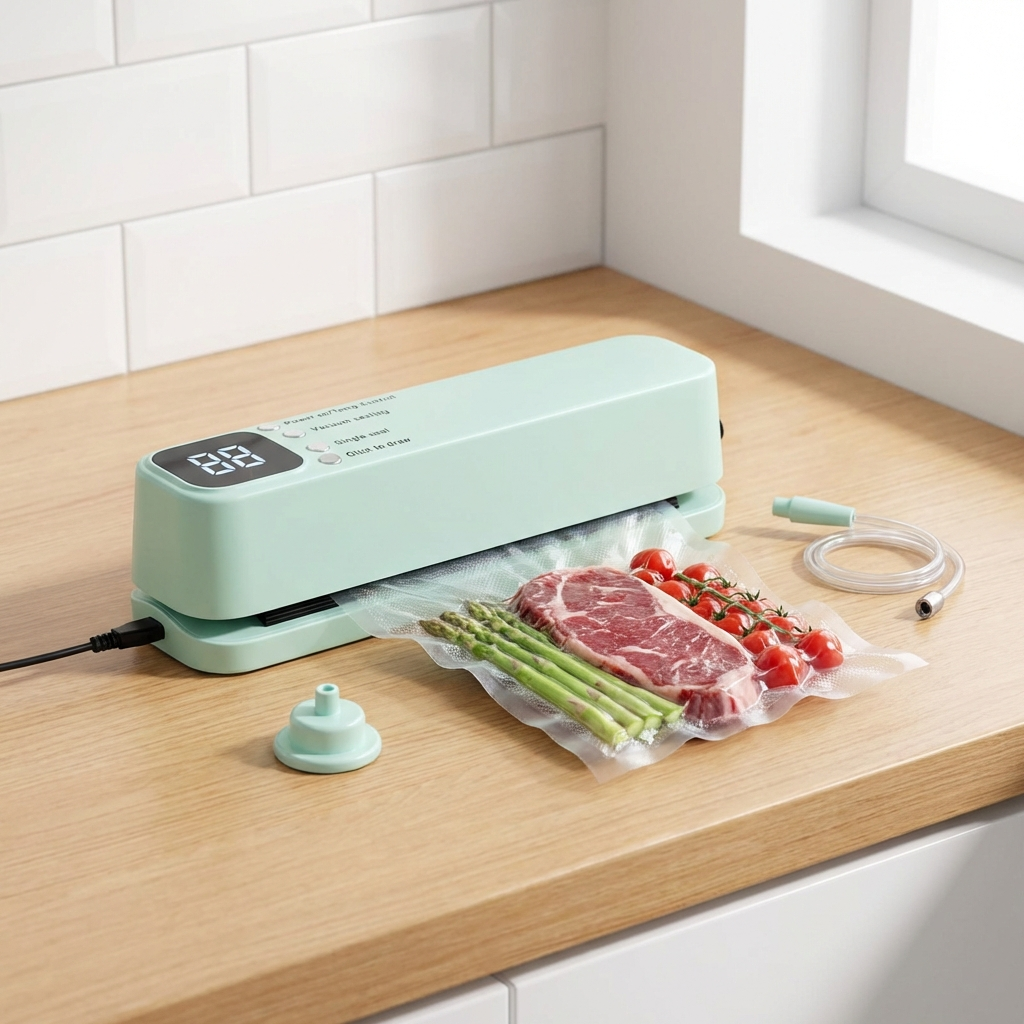 Envasadora al Vacío Compacta - No tires más comida
