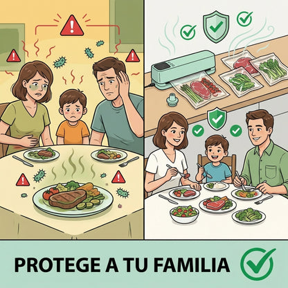 Envasadora al Vacío Compacta - No tires más comida