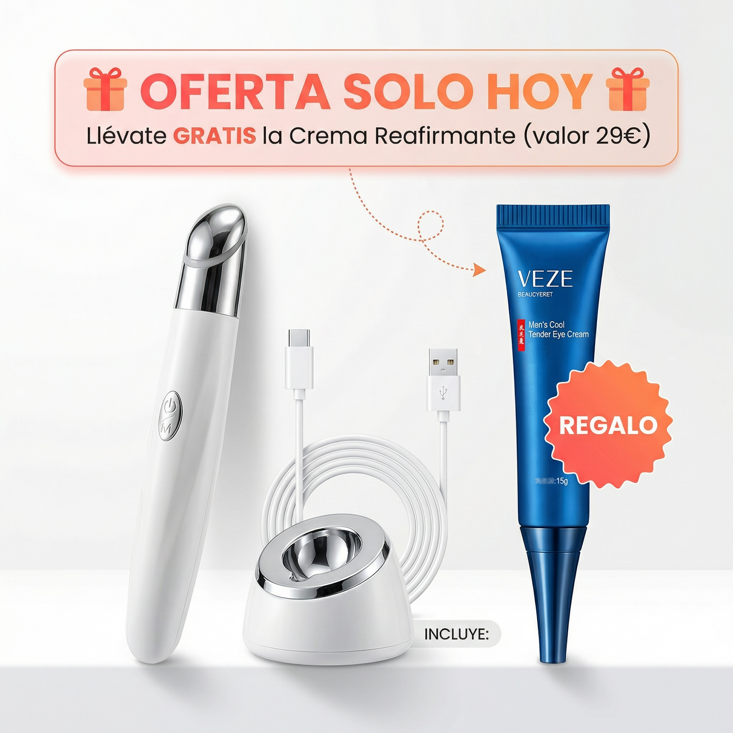 Masajeador de ojos y labio - GlowPen™