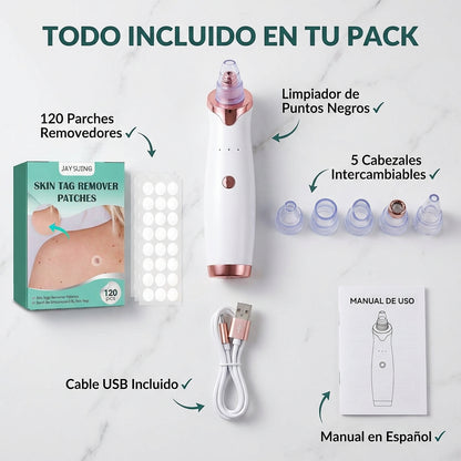 Succionador Poros y Puntos Negros