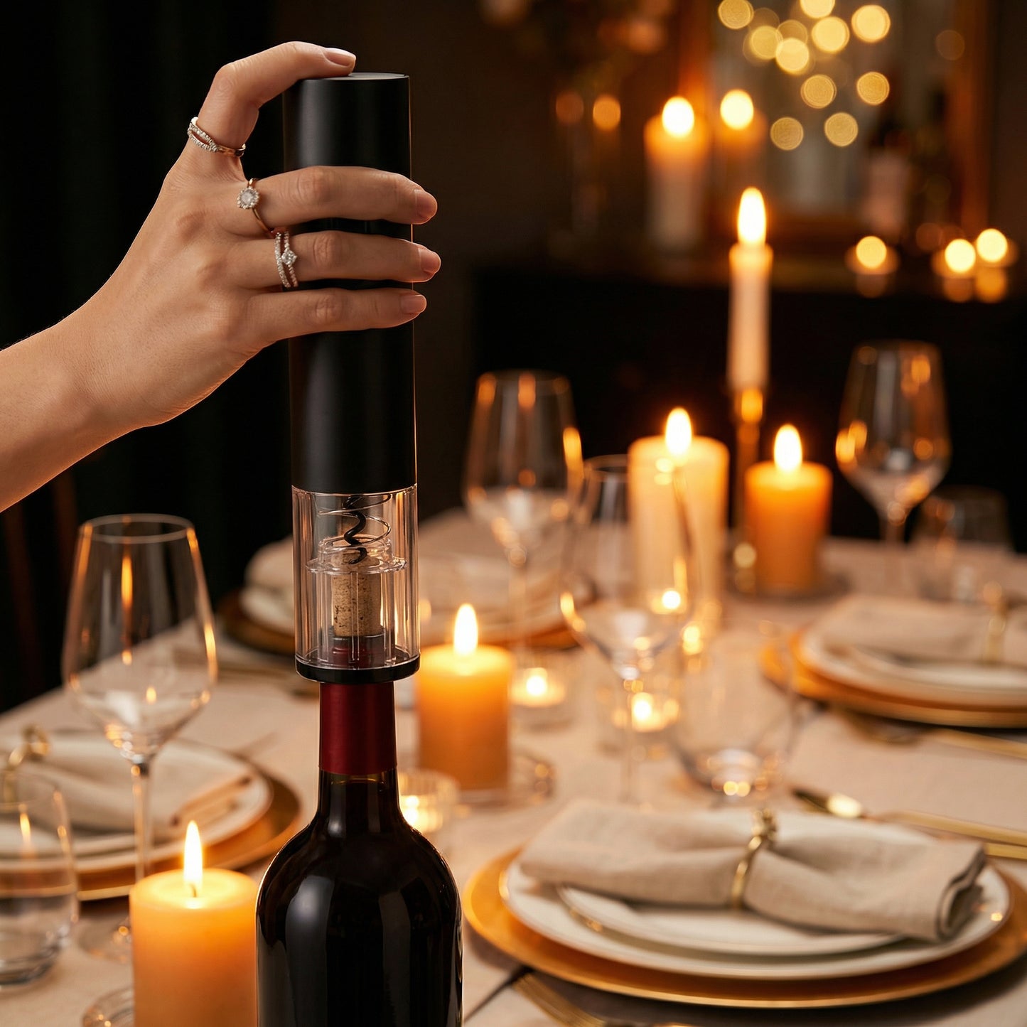 Sacacorchos Eléctrico 4 en 1- DonCorcho ™