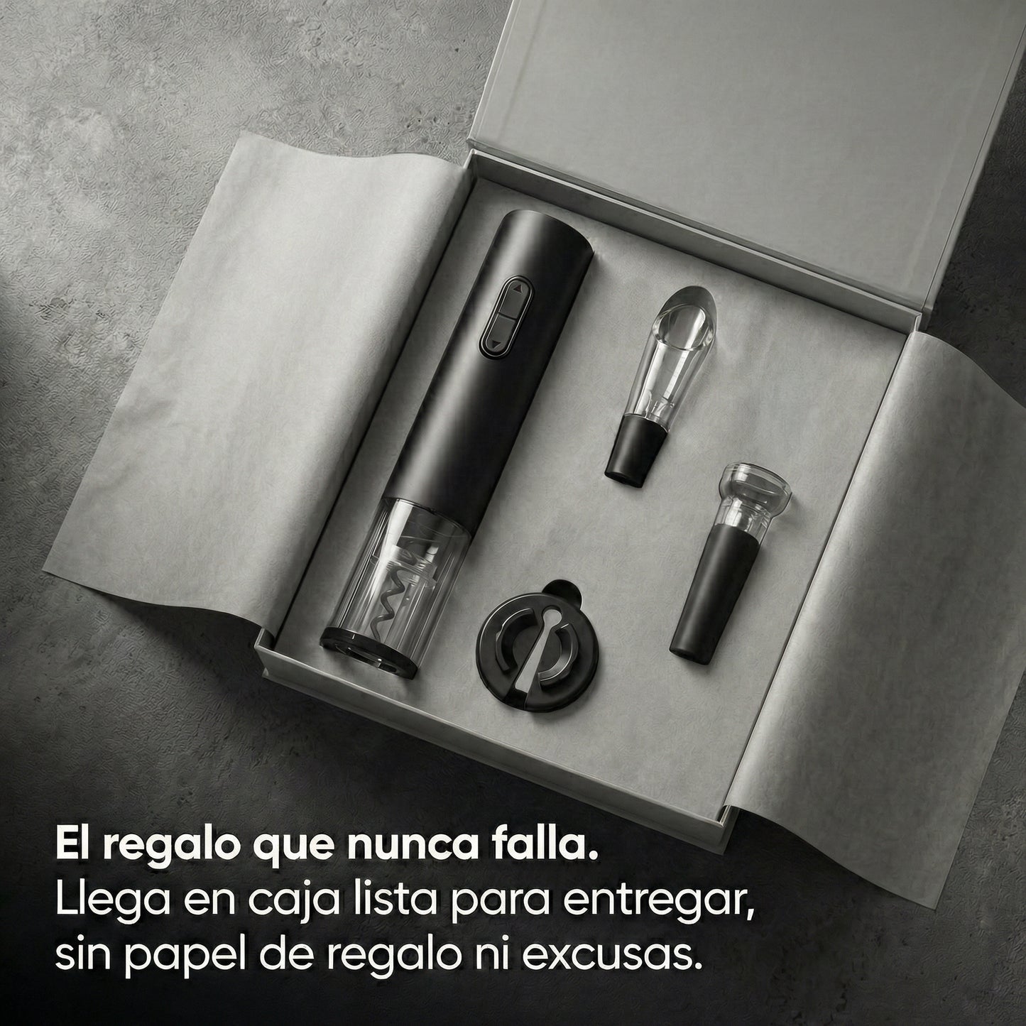 Sacacorchos Eléctrico 4 en 1- DonCorcho ™