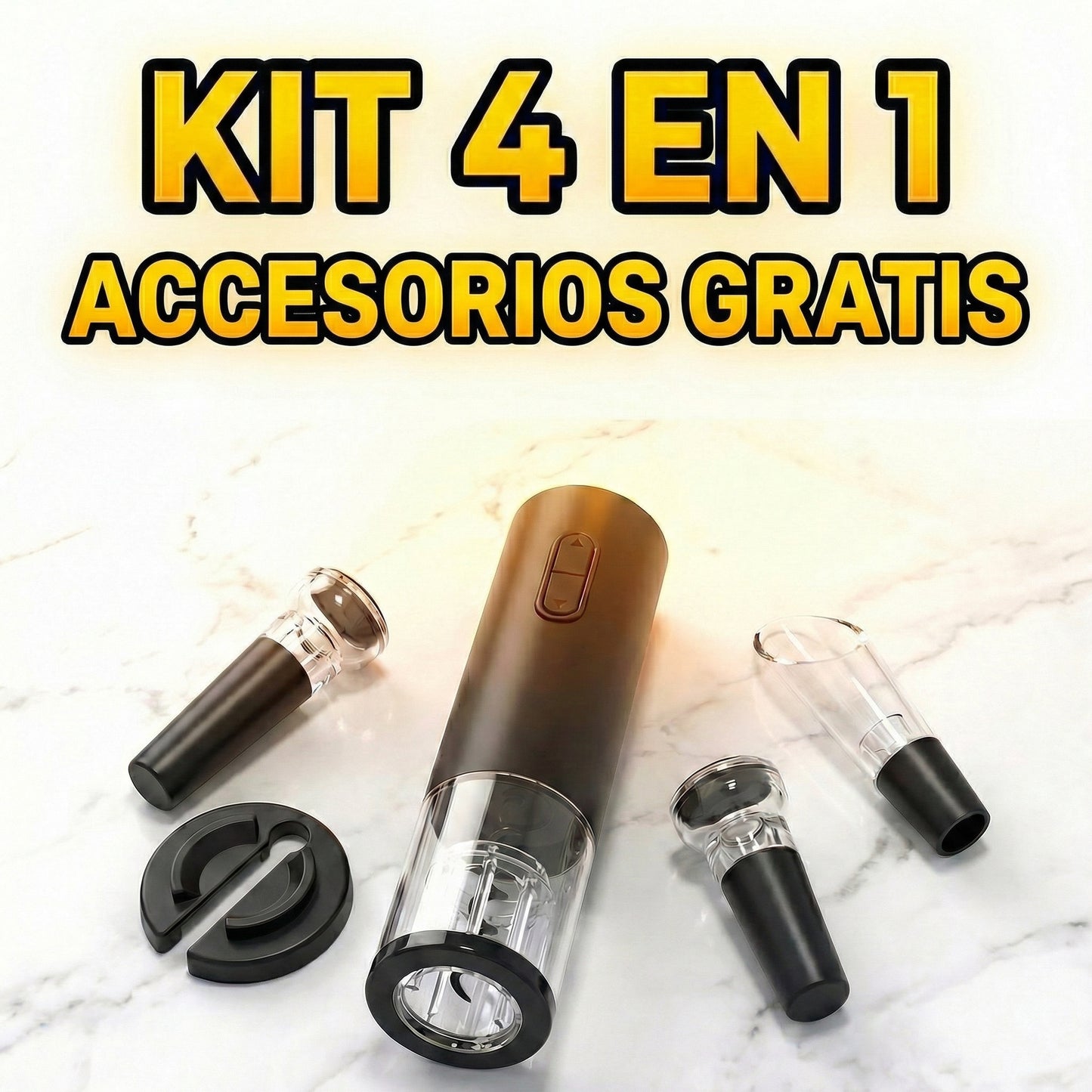 Sacacorchos Eléctrico 4 en 1- DonCorcho ™