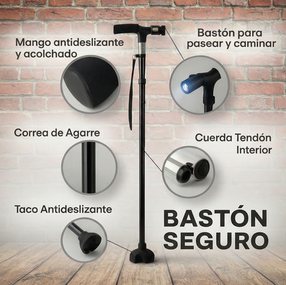 Bastón Plegable con Luz - SafeStep™