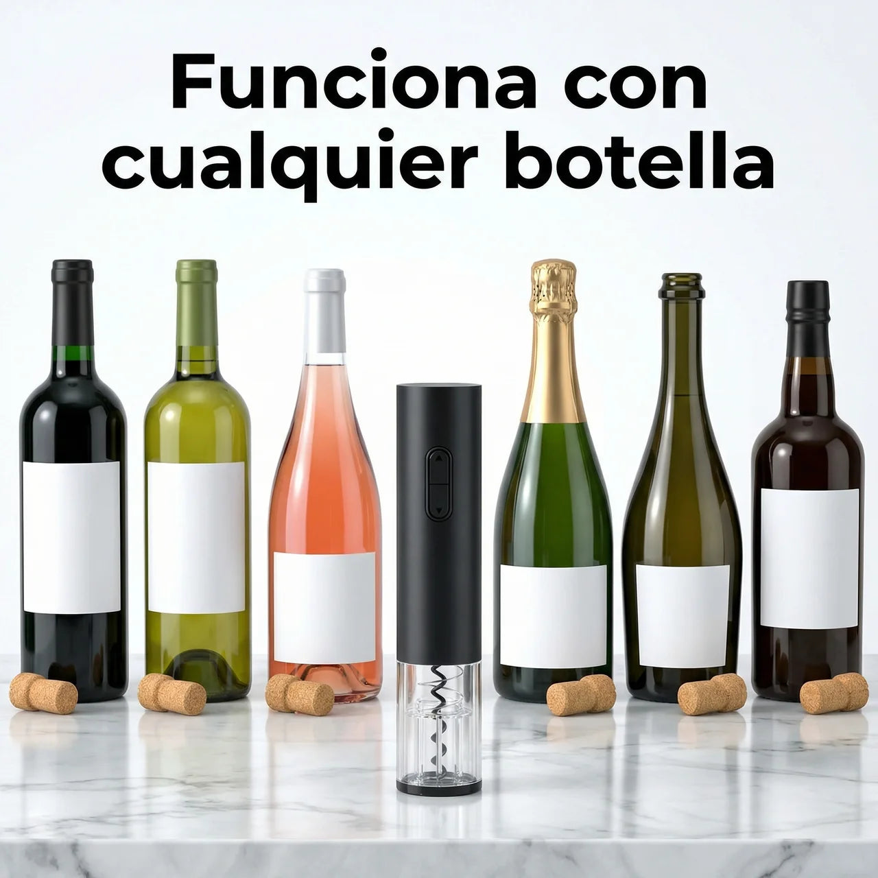 Sacacorchos Eléctrico 4 en 1- DonCorcho ™